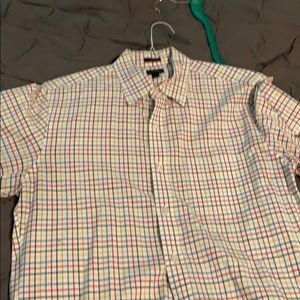 J. Crew slim fit multi check shirt